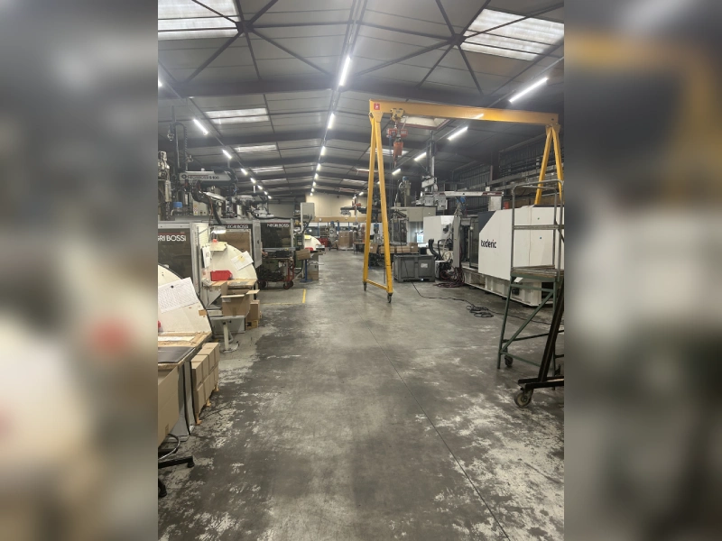 Parc machine injection plastique